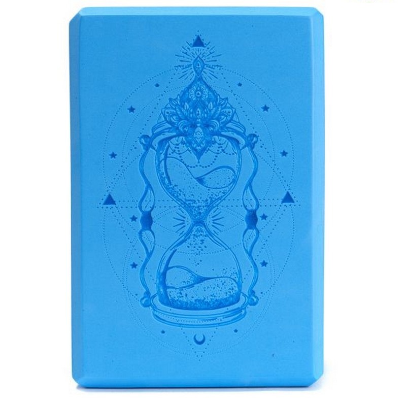 Блок для йоги Inex EVA 3 quot; Yoga Block YGBK3-CB689 23x15x7 см, синий