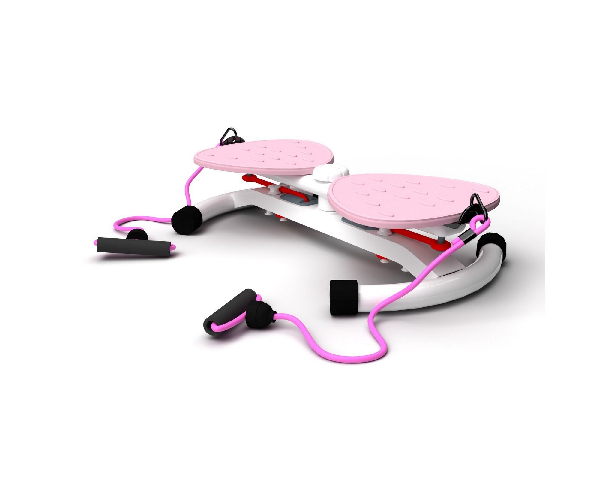 Фитнес платформа DFC Twister Bow с эспандерами TW-S108P розовый