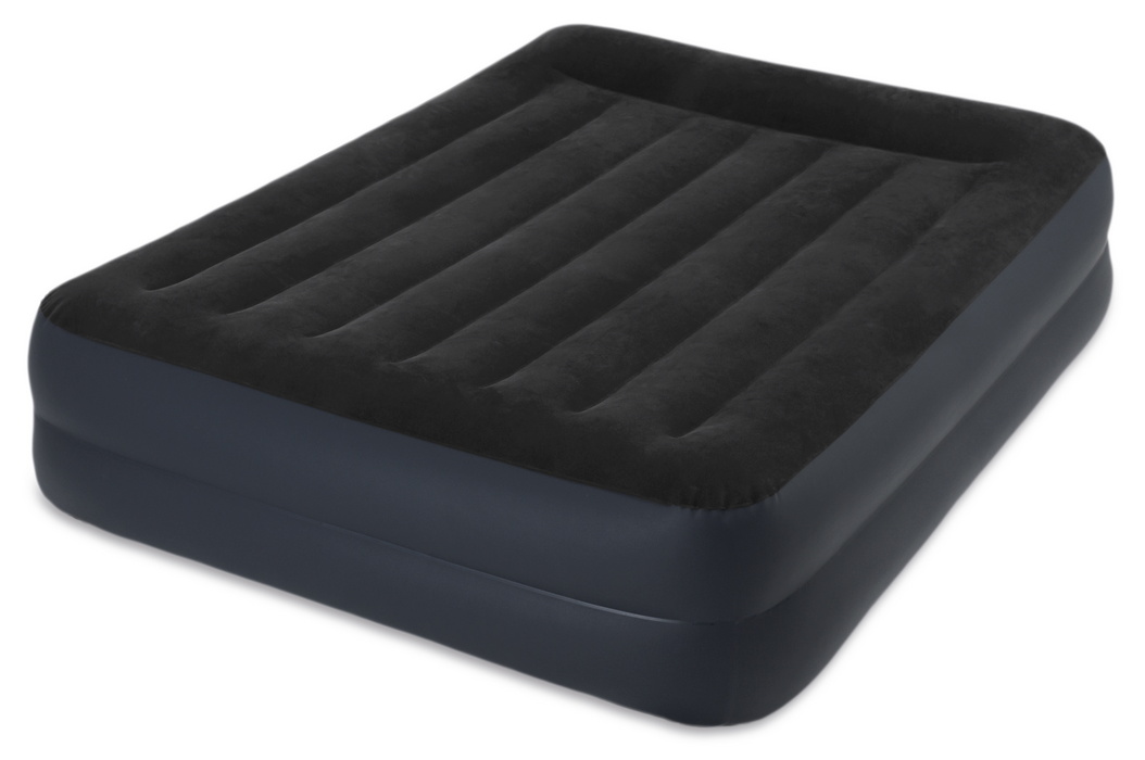 Надувная кровать Intex Queen Pillow Rest Raised Airsed With Fiber-Tech Bip 203х152х42