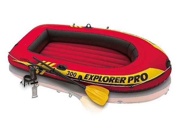 Надувная лодка Intex Explorer Pro 300 Set 58358 (весла 59623, насос 68612) до 200кг,уп.2