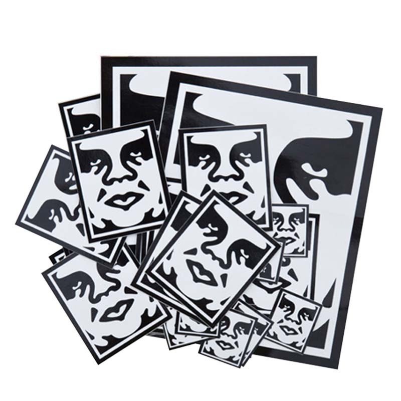 Стикер OBEY Sticker Pack 2-Icon Face 2022