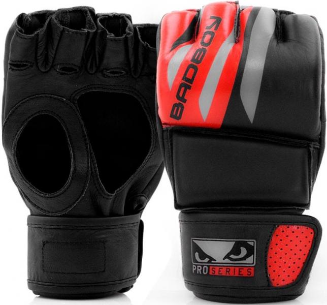 Перчатки для ММА Pro Series Advanced MMA Gloves-Black/Red