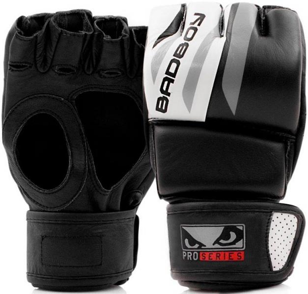 Перчатки для ММА Pro Series Advanced MMA Gloves-Black/White