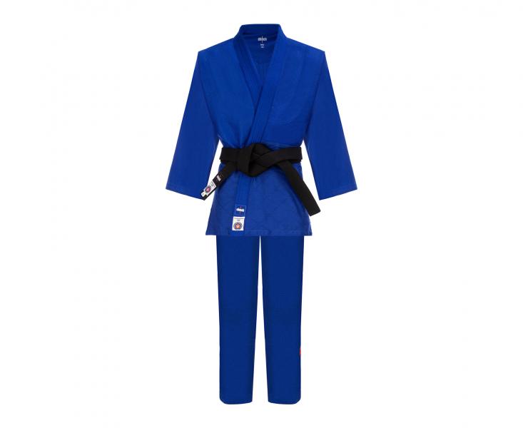 Кимоно для дзюдо подростоковое Judo Red FDR синее