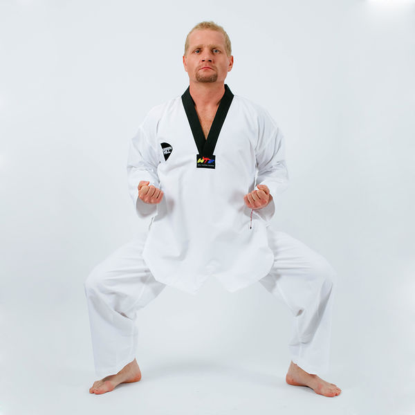 Кимоно Taekwondo Ribbed fabric белое