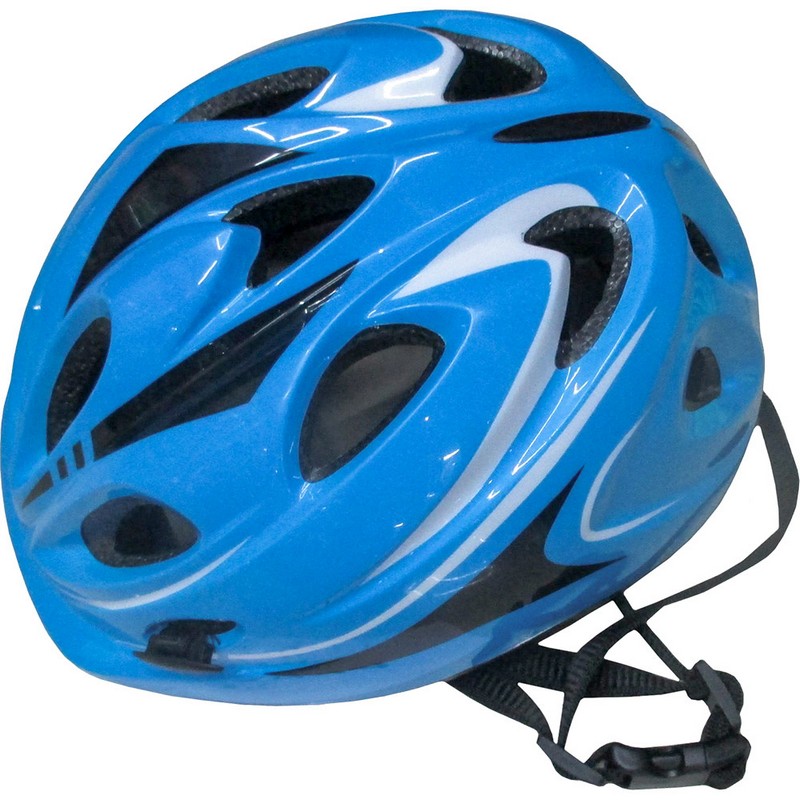 Шлем велосипедный Sportex F18477 JR голубой