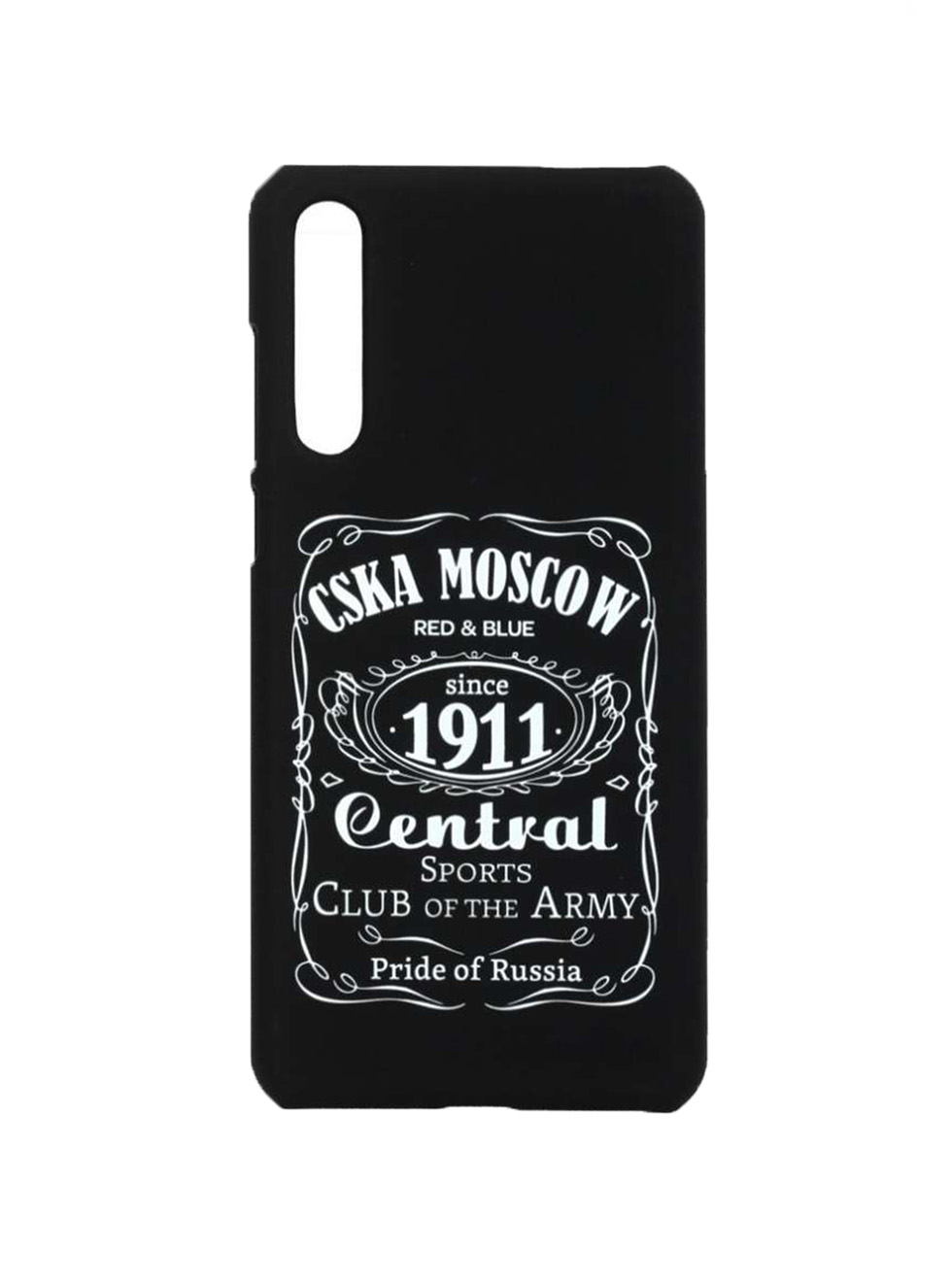 Клип-кейс для Huawei "CSKA MOSCOW 1911" cover, цвет чёрный (Honor 10)