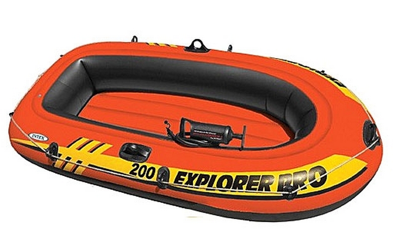 Надувная лодка Intex Explorer Pro 200 (до 120кг) 58356, уп.3