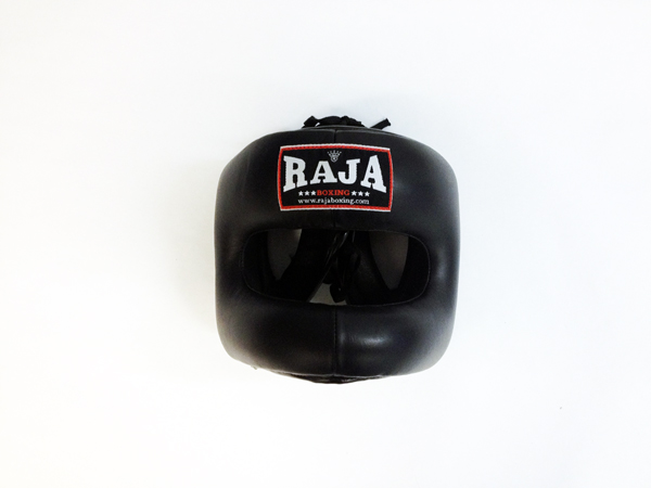 Боксёрский шлем с бампером Boxing Black, Размер L, черный