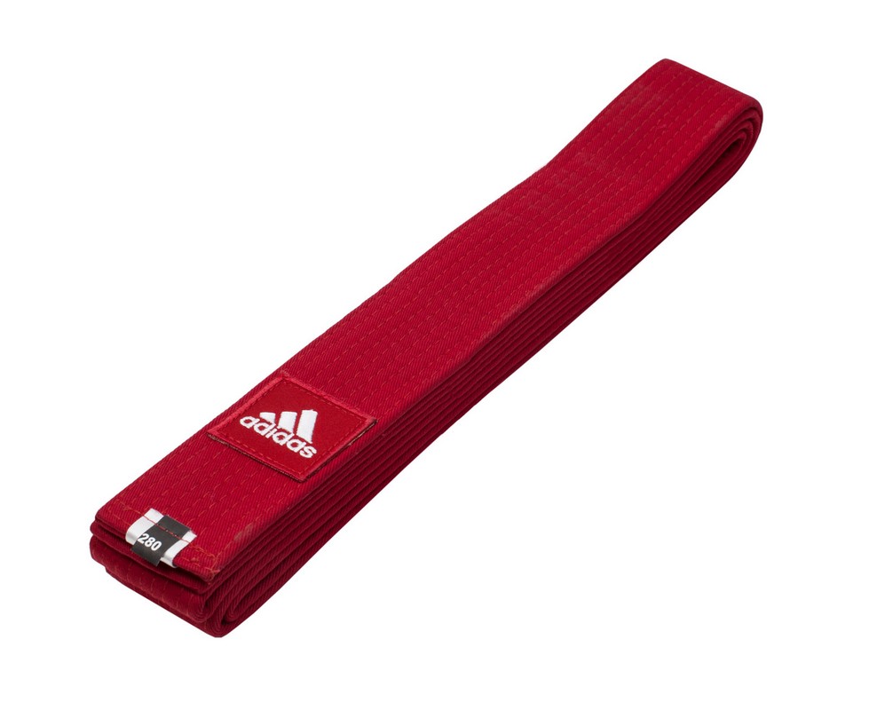 Пояс для единоборств Adidas Elite 300см adiB242 красный