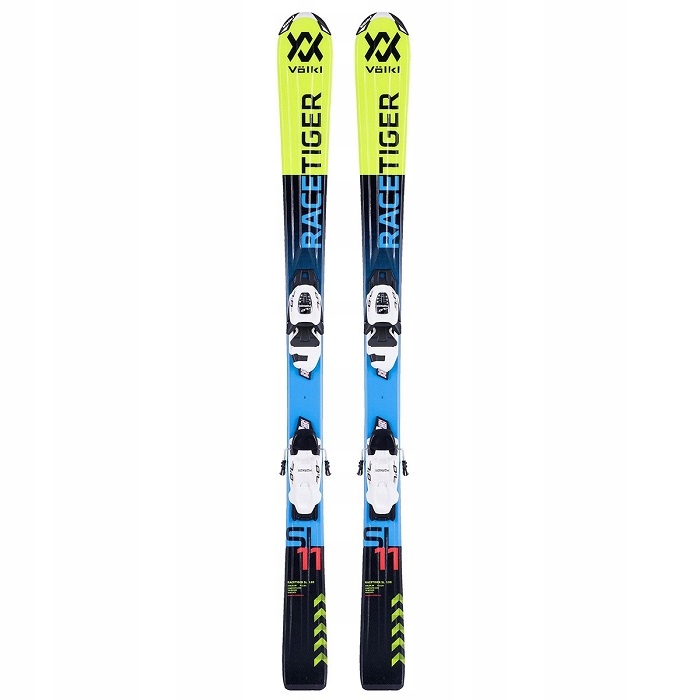 Горные лыжи с креплениями Volkl 17-18 Junior Racetiger Sl + кр. 4.5 VMotion Jr