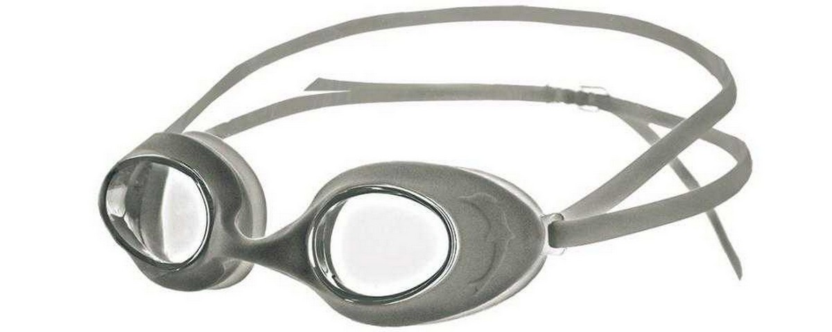 Очки для плавания Atemi детские, силикон N7903 серый