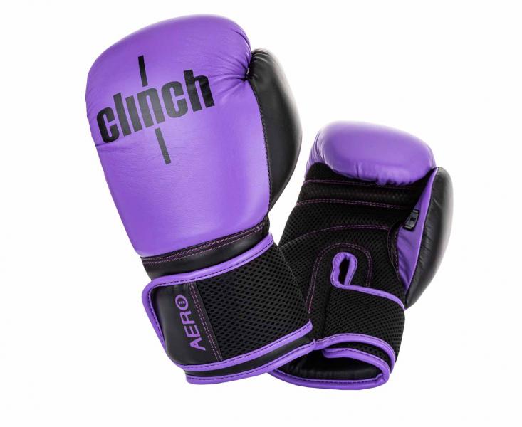 Перчатки боксерские Aero 2.0 фиолетово-черные, 10 унций