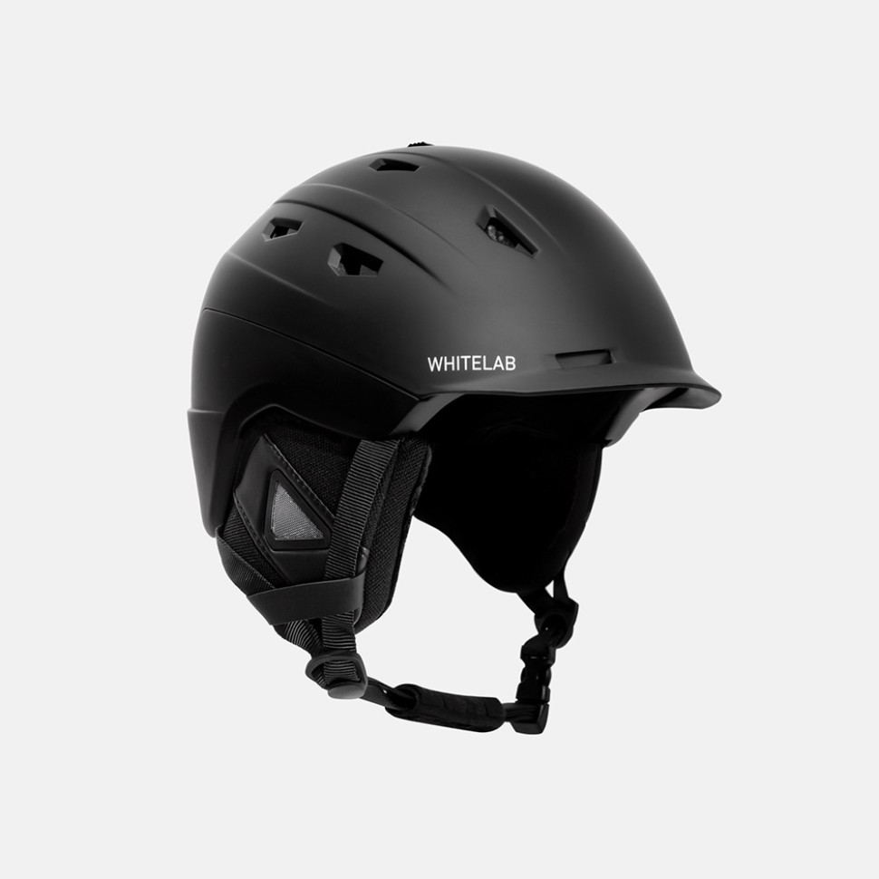 Шлем горнолыжный WHITELAB Three Black 2024