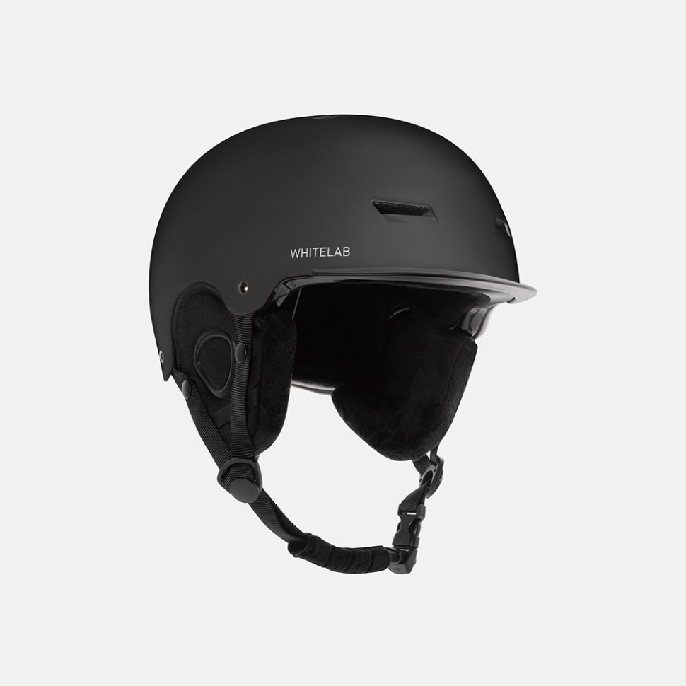 Шлем горнолыжный WHITELAB One Black 2024