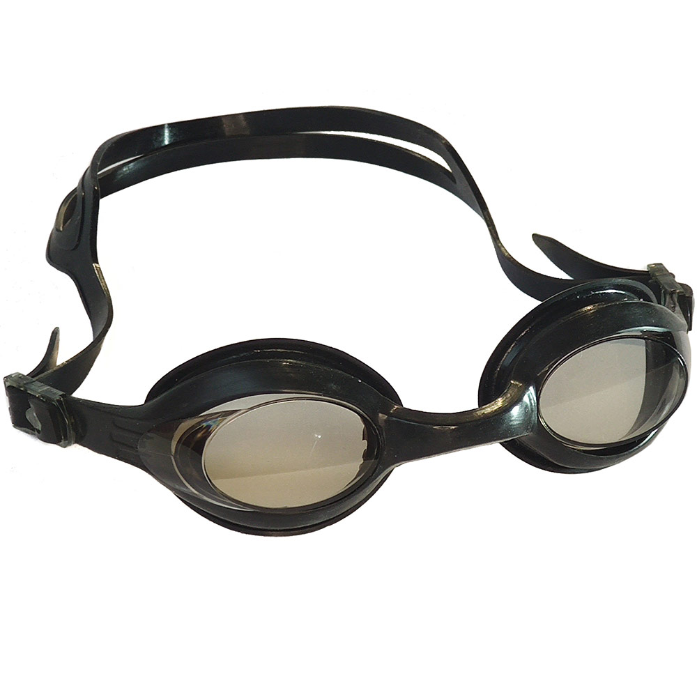 Очки для плавания взрослые (черные) Sportex E33150-4