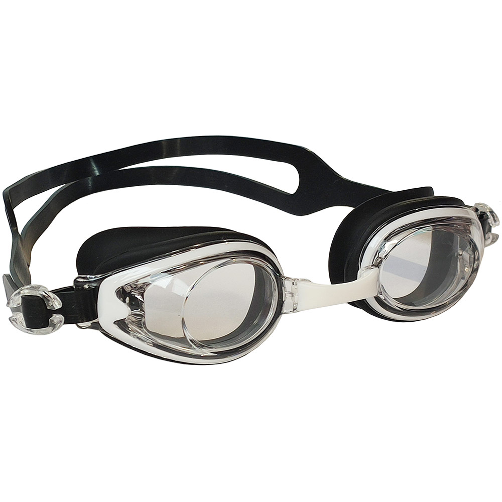 Очки для плавания взрослые (черные) Sportex E33115-4