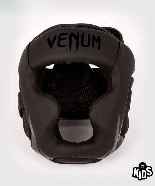Детский боксерский шлем Challenger Black/Black