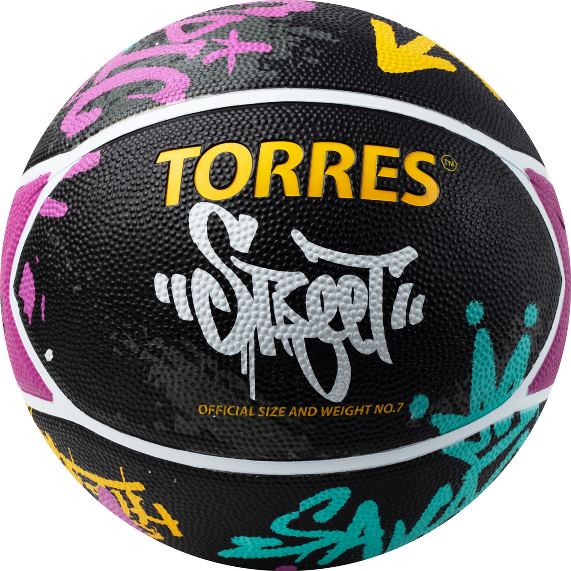 Мяч баскетбольный Torres Street B023107 р.7