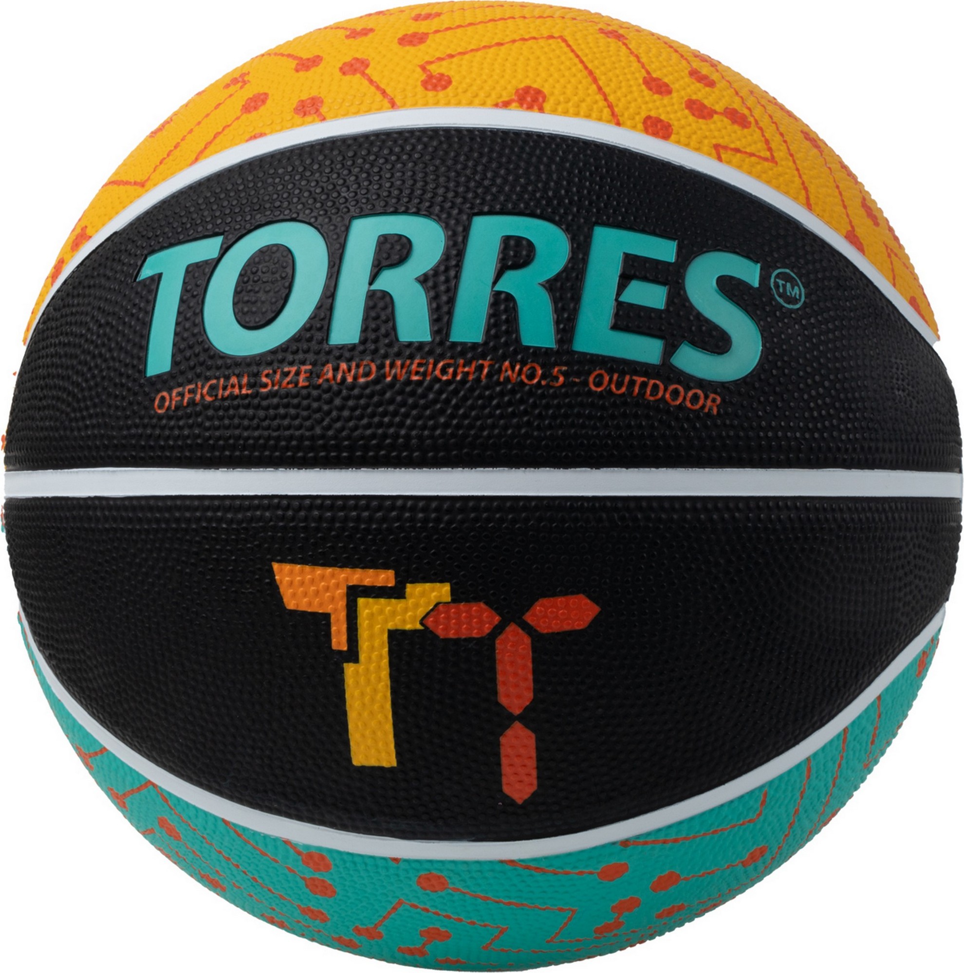 Мяч баскетбольный Torres TT B023155 р.5
