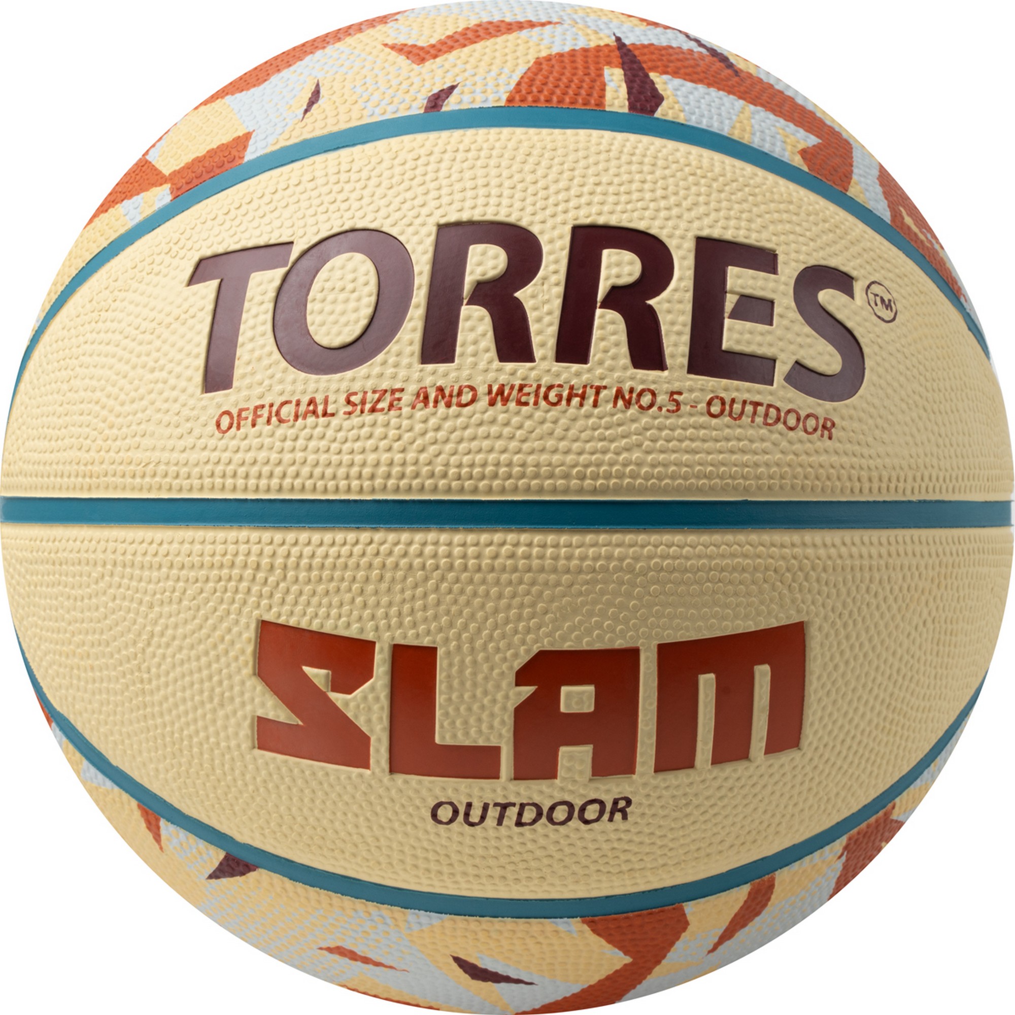 Мяч баскетбольный Torres Slam B023145 р.5